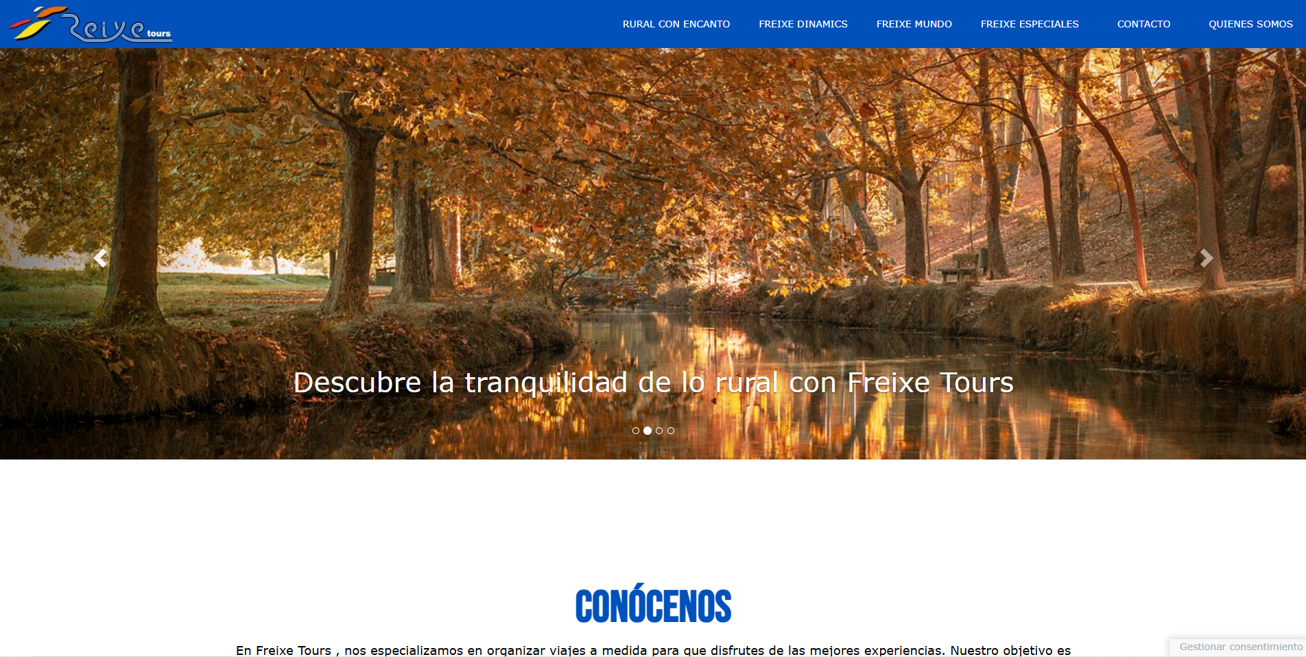 Página web para agencias de viaje creadas por ACTIVEXSOFT INFORMATICA y VSVIAJES